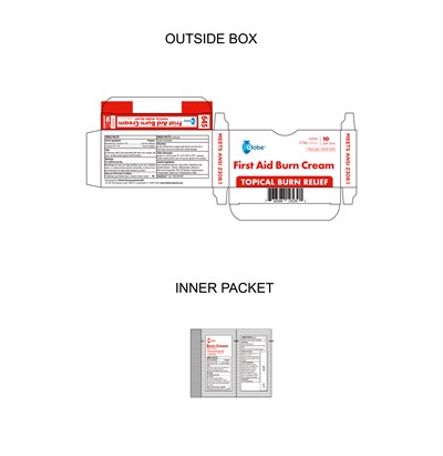 R519539 GLOBE FIRST AID BURN CREAM 0.9G 10CT 092623 CDER - R519539 GLOBE FIRST AID BURN CREAM 0.9G 10CT 092623 CDER